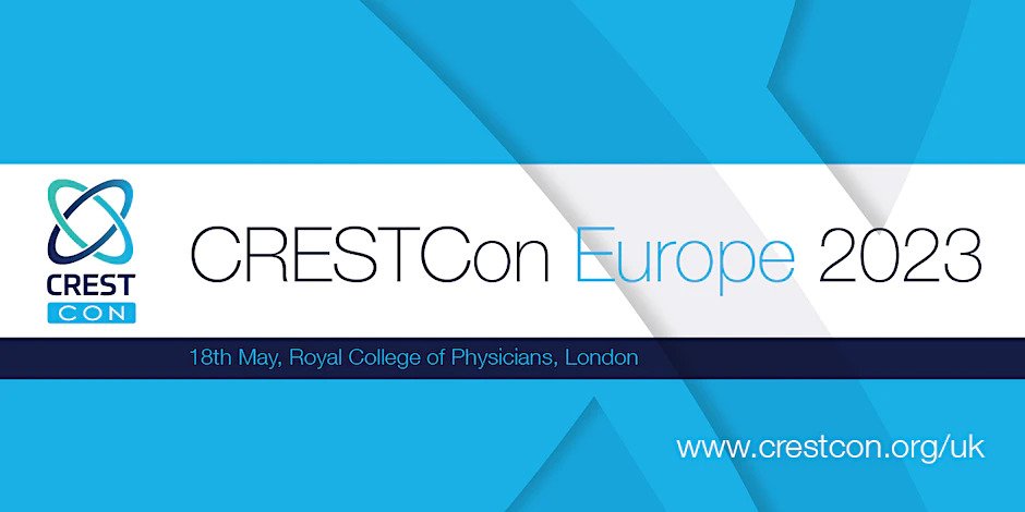 CRESTCon Europe banner 2023