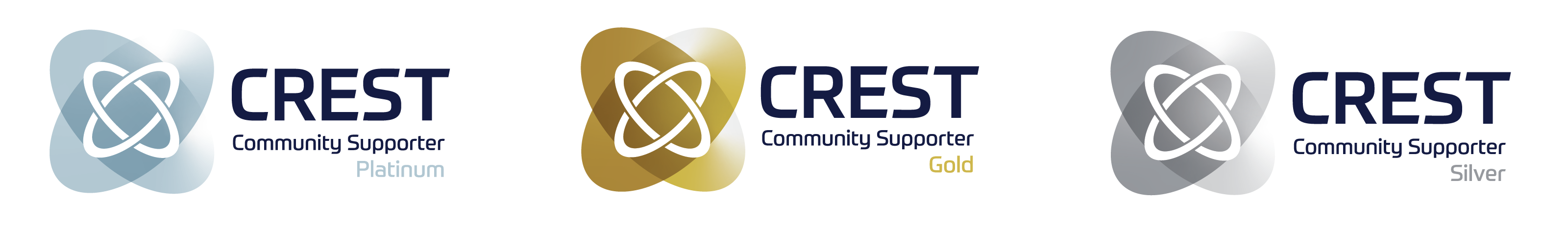 CREST Community Supporter logos
