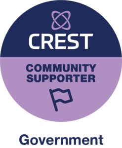 CREST Government Supporter Badge